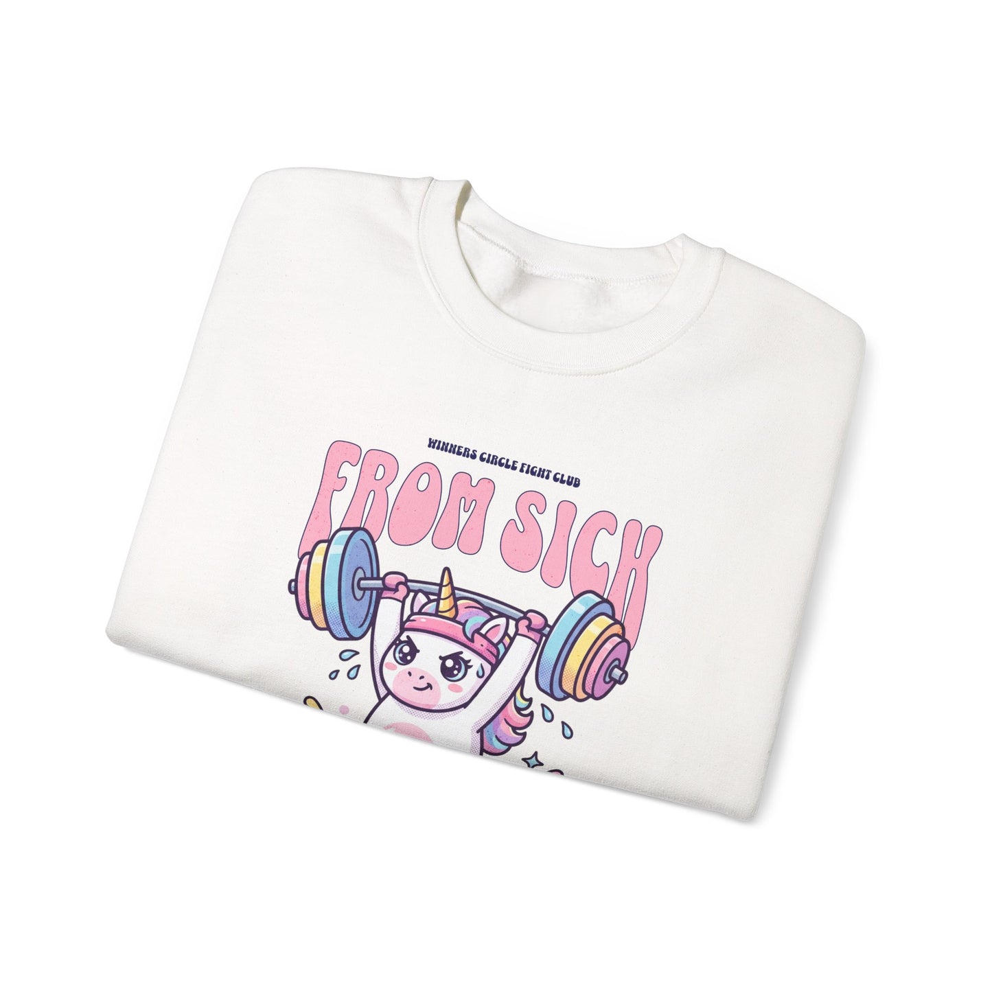 Sick 2 Thicc - Crewneck Sweatshirt (Women's)