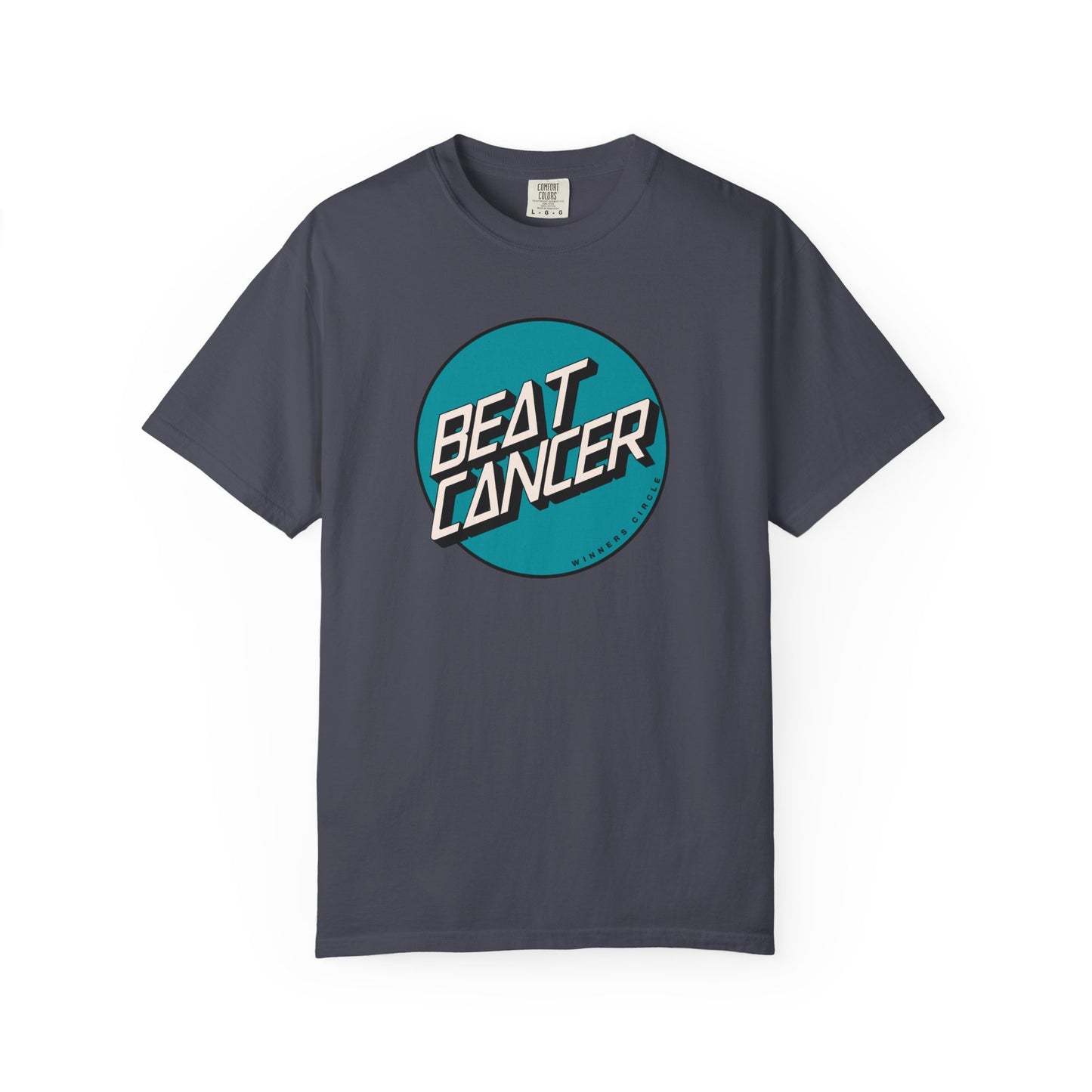 Beat Cancer Teal Logo - T-Shirt