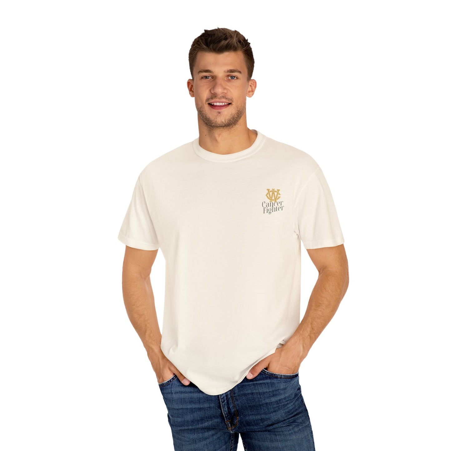 Defend Us In Battle Unisex Garment-Dyed T-shirt