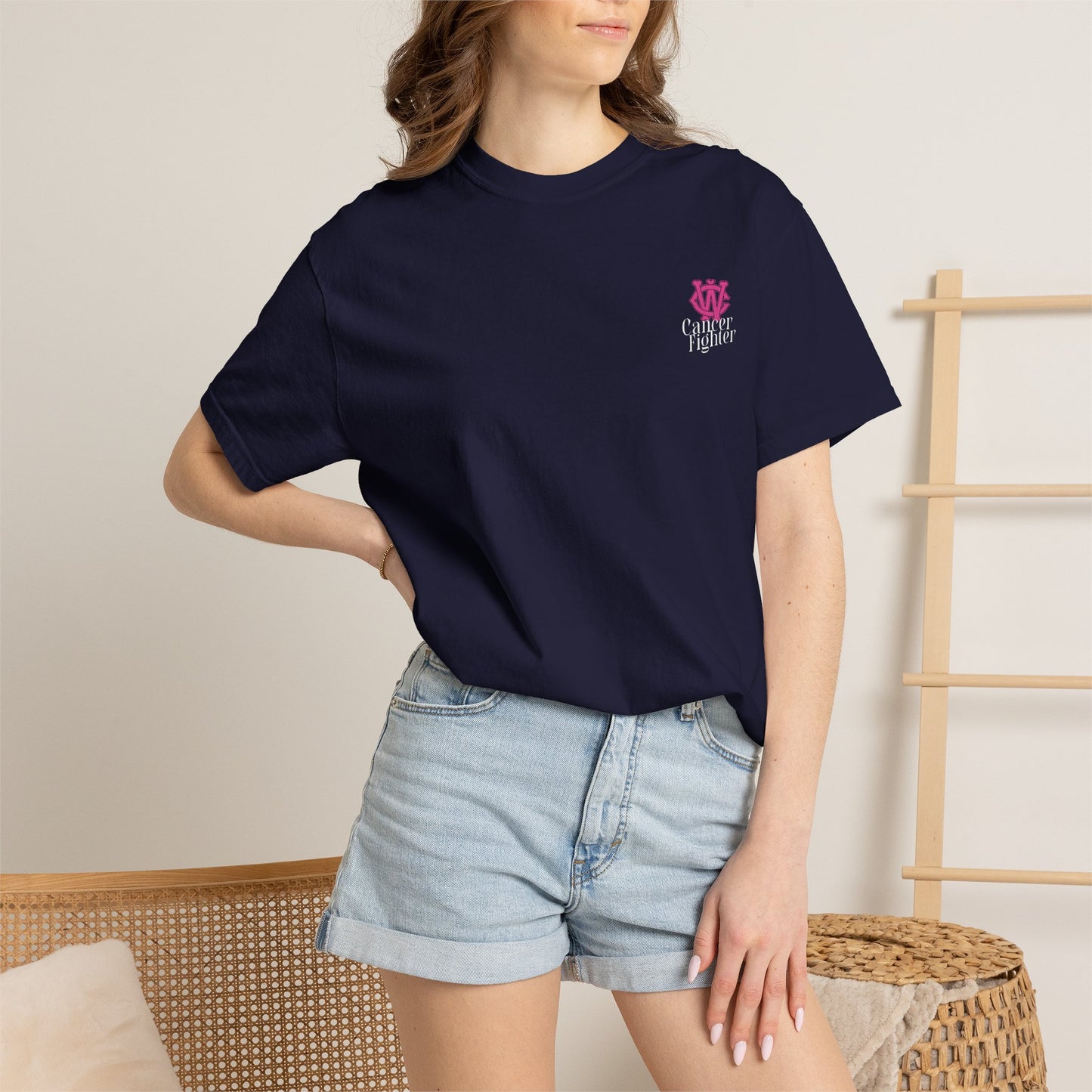 Defend Us In Battle Unisex Garment-Dyed T-shirt