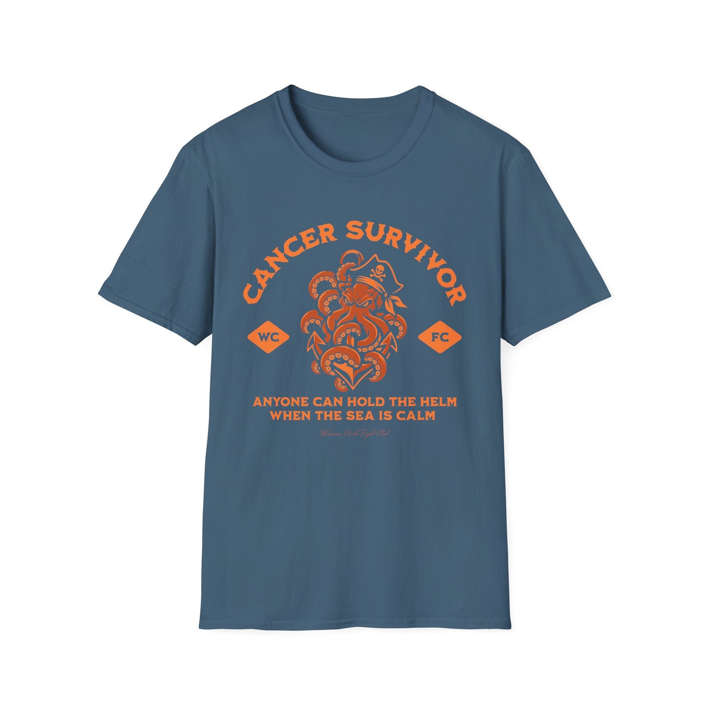 Calm Seas (Orange) - Unisex Soft Tee