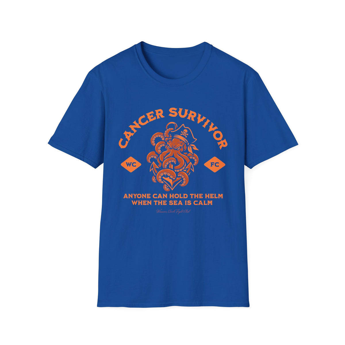 Calm Seas (Orange) - Unisex Soft Tee