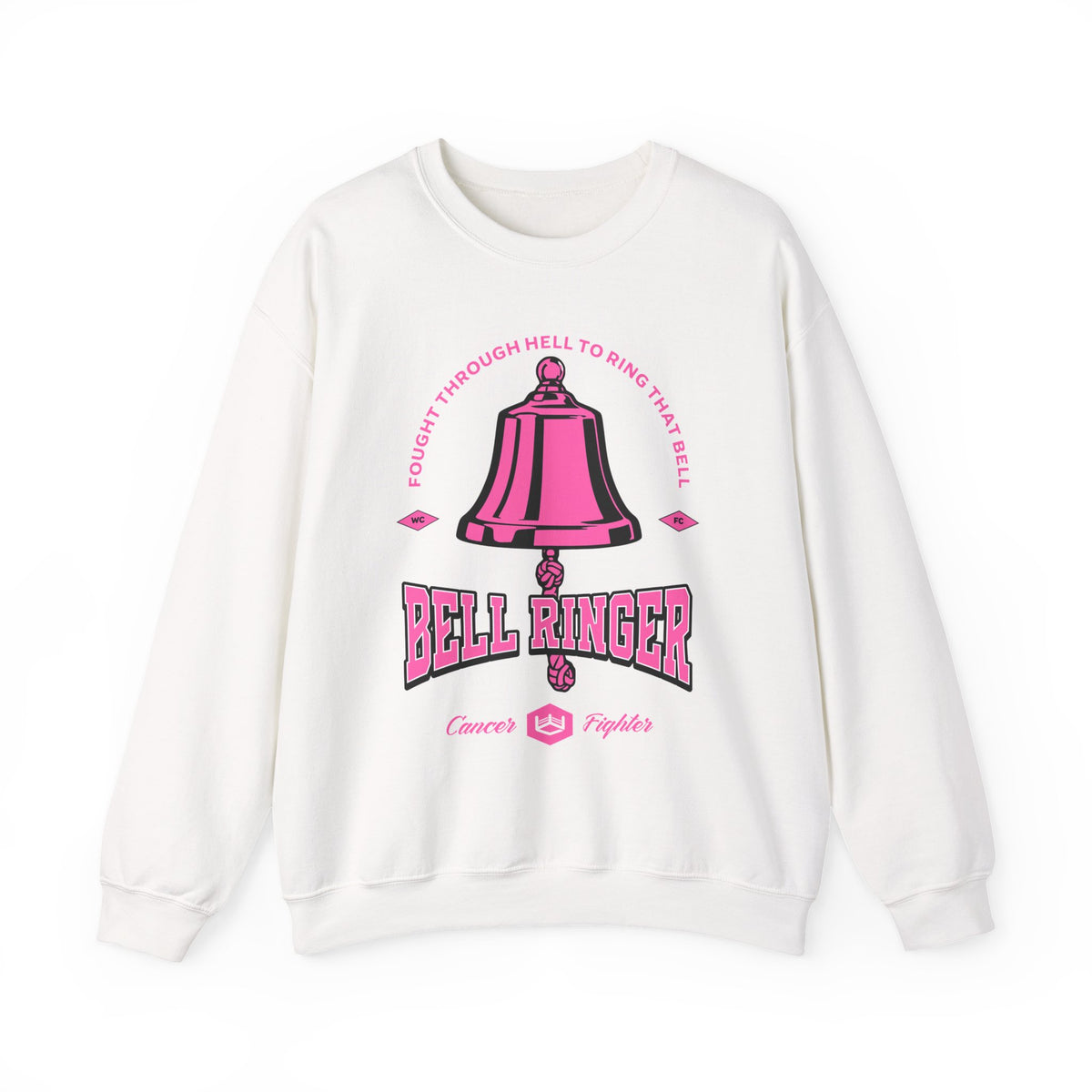 Bell Ringer (Pink) - Women's Heavy Blend™ Crewneck Sweatshirt