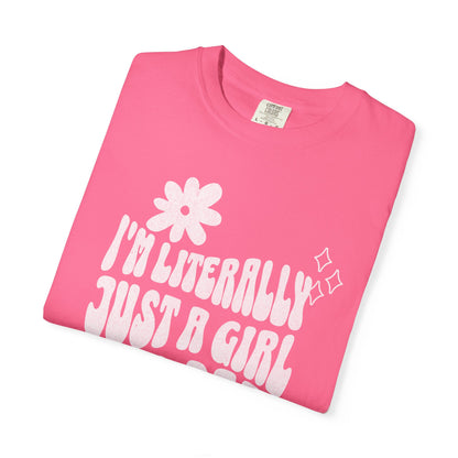 Literally Just A Girl Tee (Pink)
