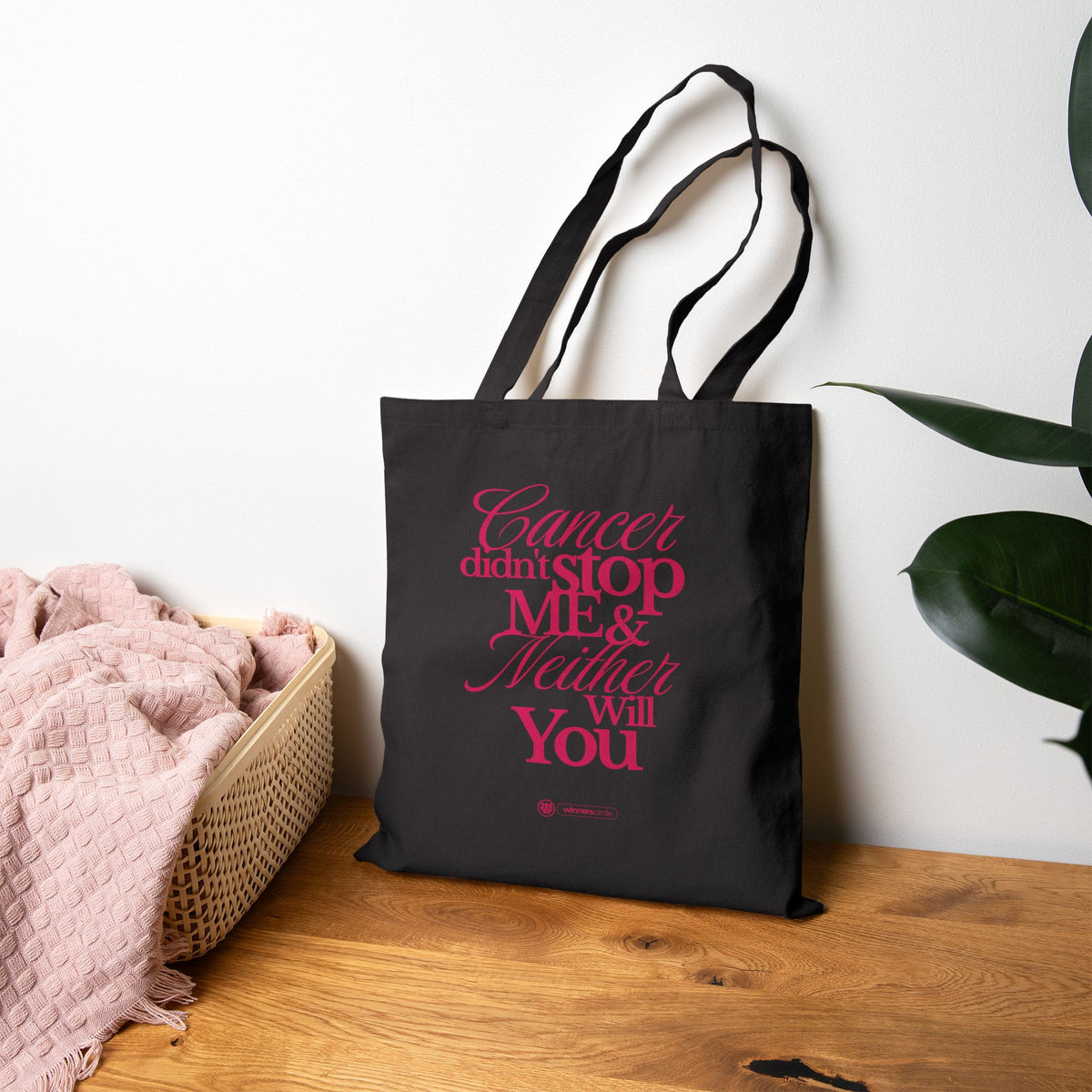 Cancer Didn't Stop Me - Cotton Canvas Tote Bag