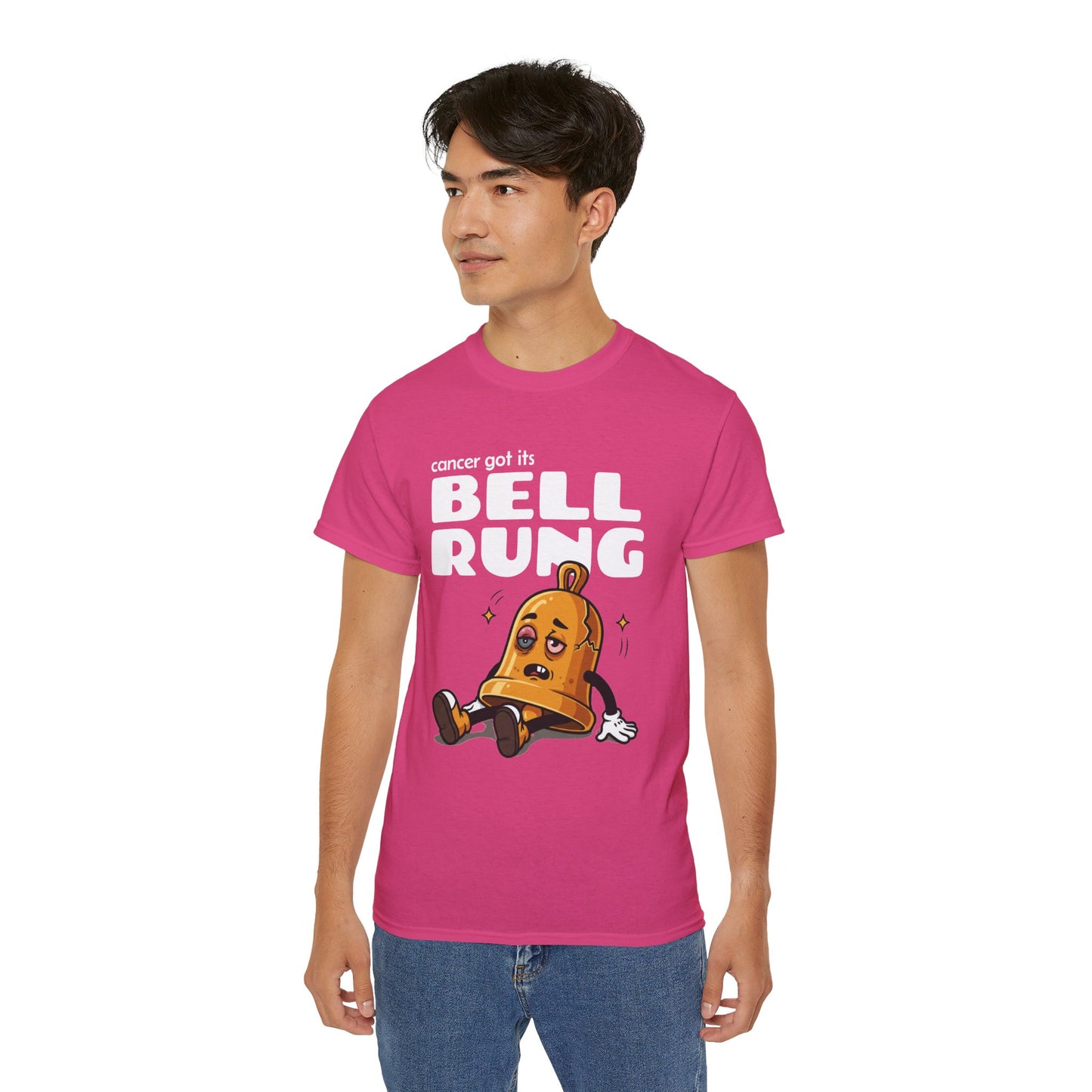 Cancer Got It's Bell Rung Unisex Cotton Shirt