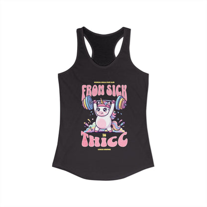 Sick 2 Thicc - Racerback Tank (Women's)