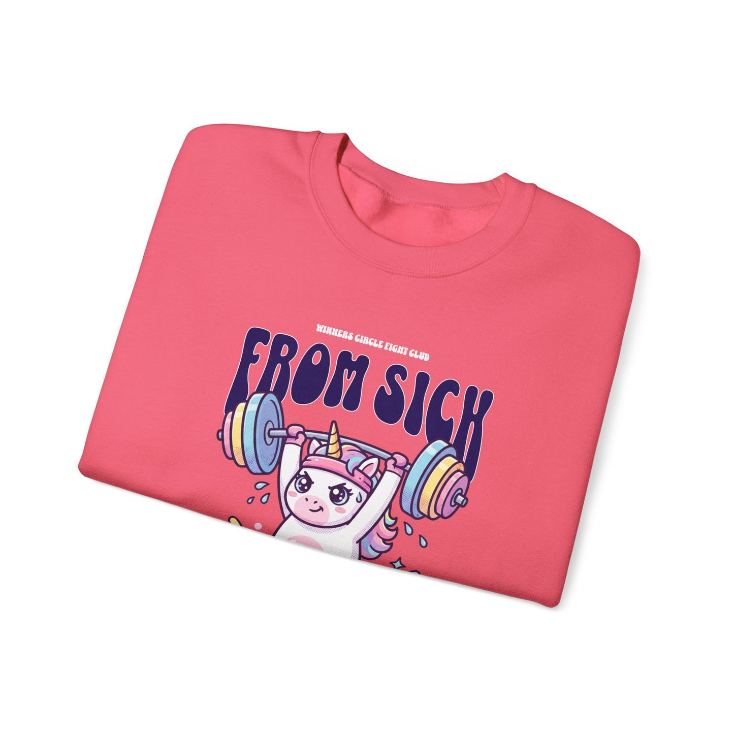Sick 2 Thicc - Crewneck Sweatshirt (Women's)