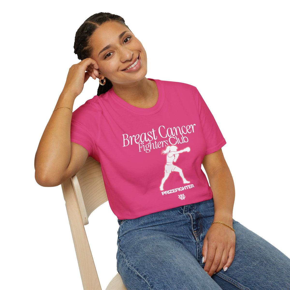 Breast Cancer Fighter - Softstyle T-Shirt
