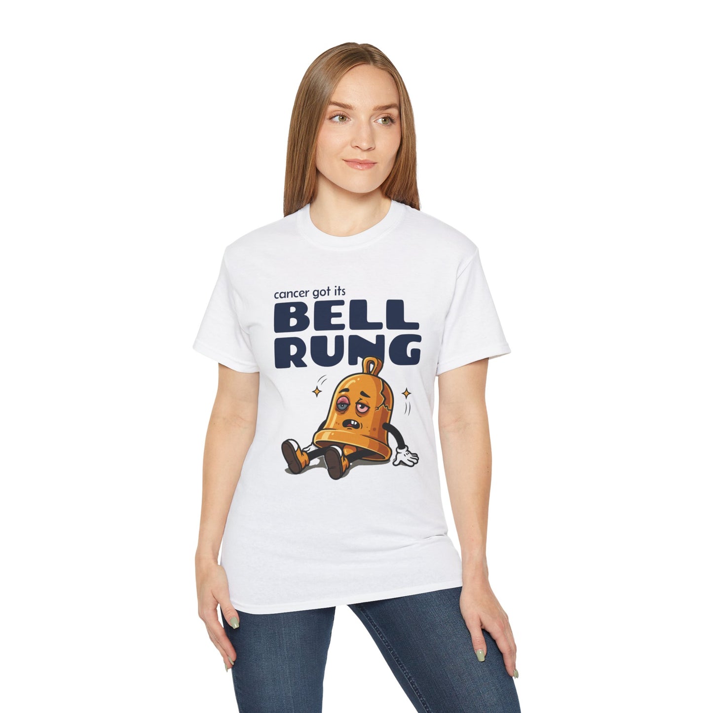 Cancer Got It's Bell Rung Unisex Cotton Shirt