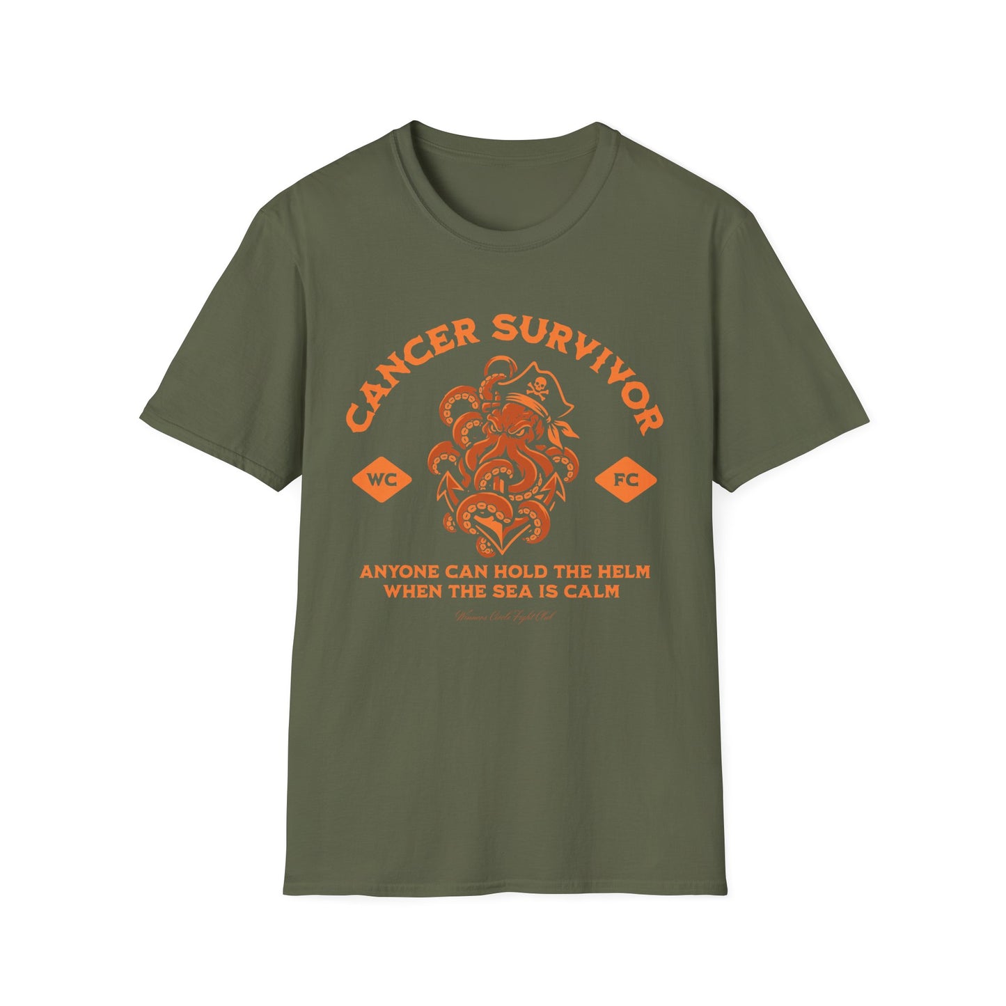 Calm Seas (Orange) - Unisex Soft Tee