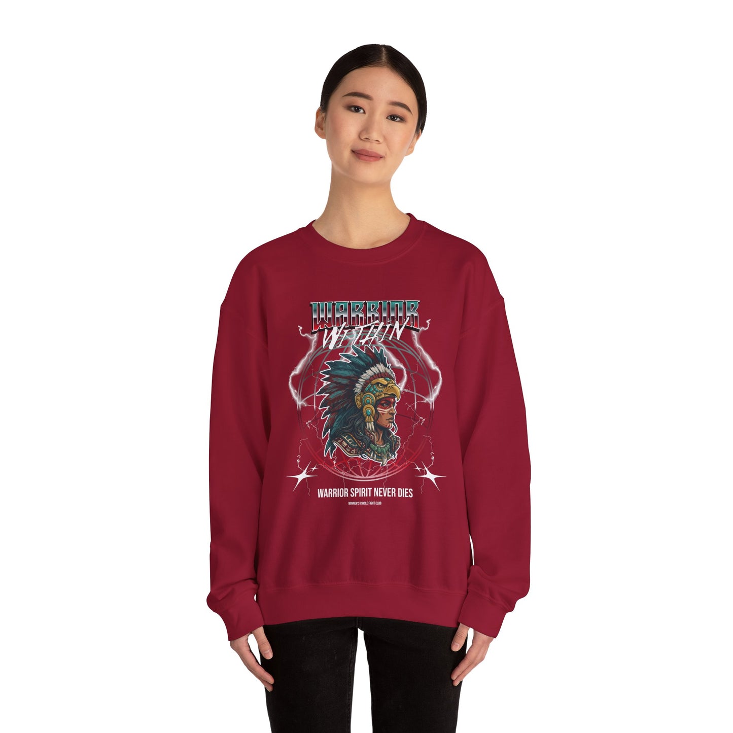 Warrior Within Aztec (Female) - Crewneck Sweatshirt