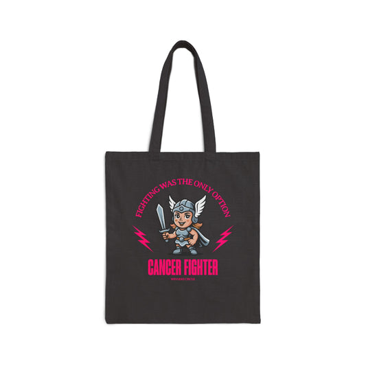 Cancer Fighter - Valkyrie Tote Bag