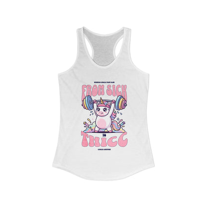 Sick 2 Thicc - Racerback Tank (Women's)