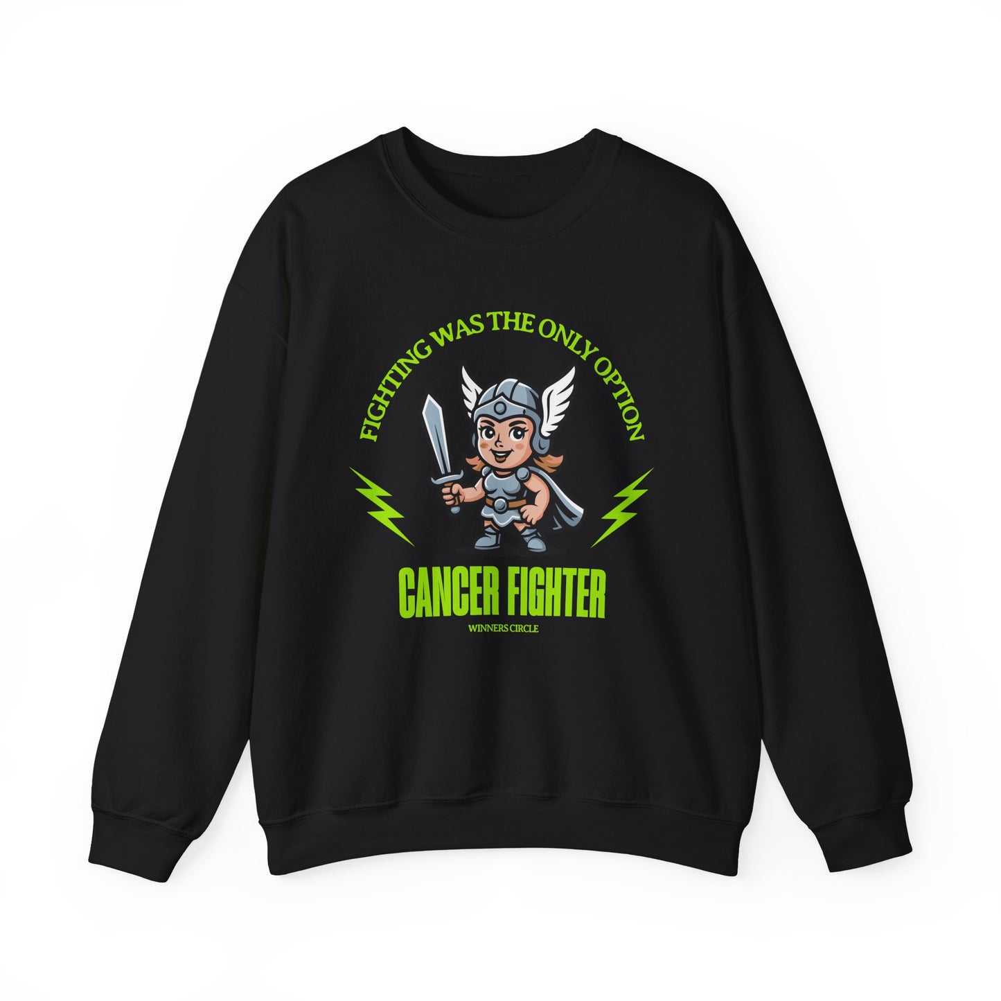 Cancer Fighter - Valkyrie NHL Green Sweatshirt