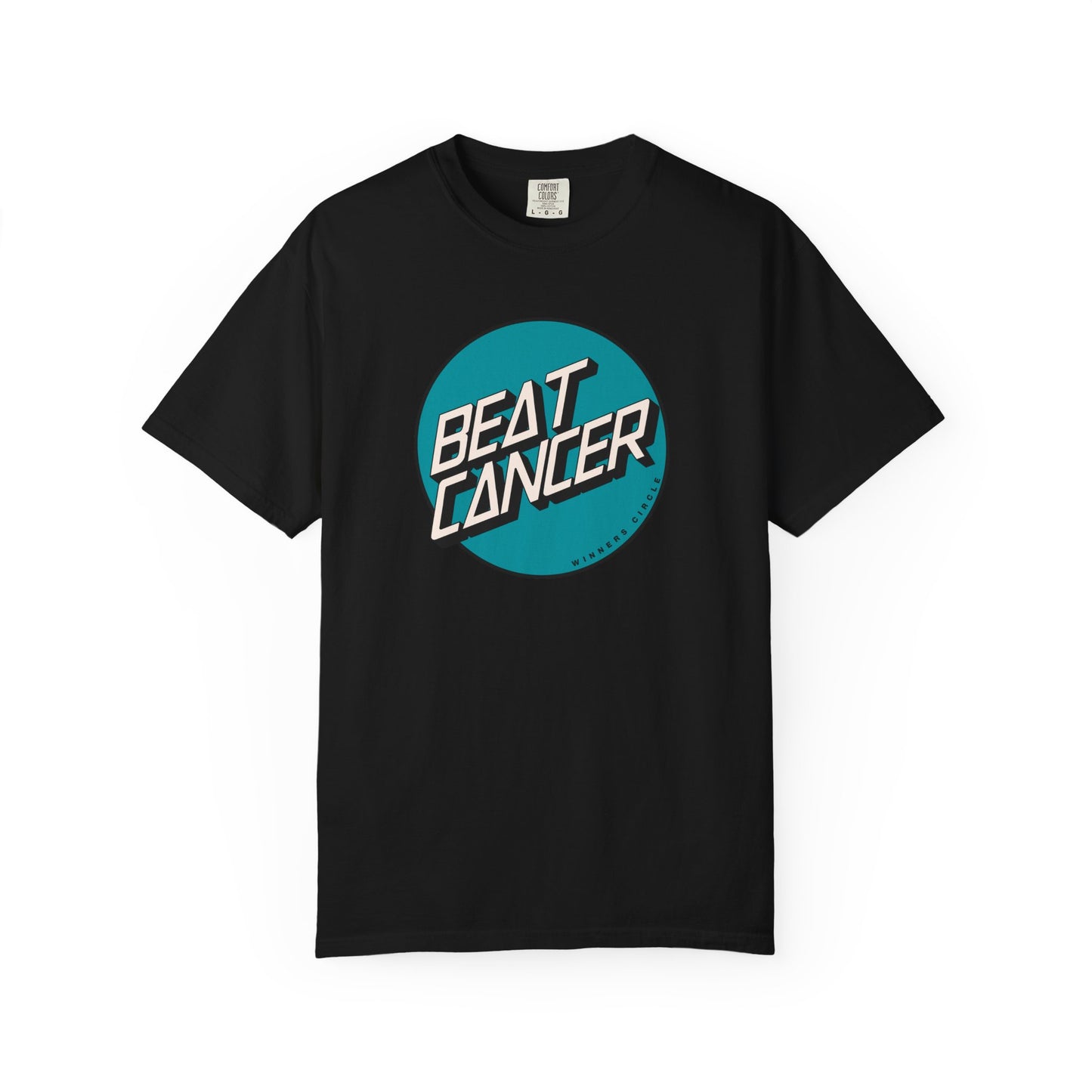 Beat Cancer Teal Logo - T-Shirt