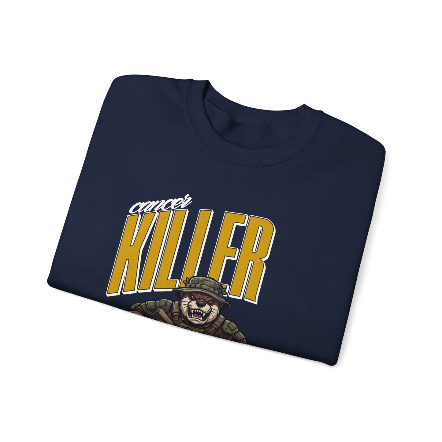 Cancer Killer Otter - Crewneck Sweatshirt