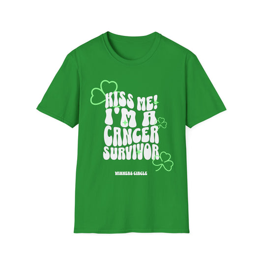 Kiss Me I'm A Survivor - T Shirt (Womens)
