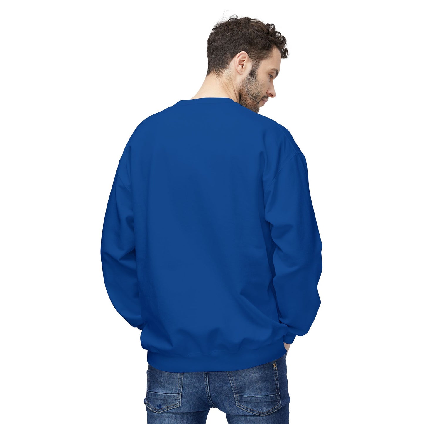 Cancer Fighter Crewneck Sweatshirt (Royal Blue)