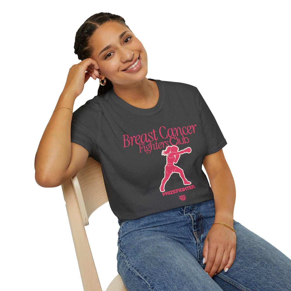 Breast Cancer Fighter - Softstyle T-Shirt