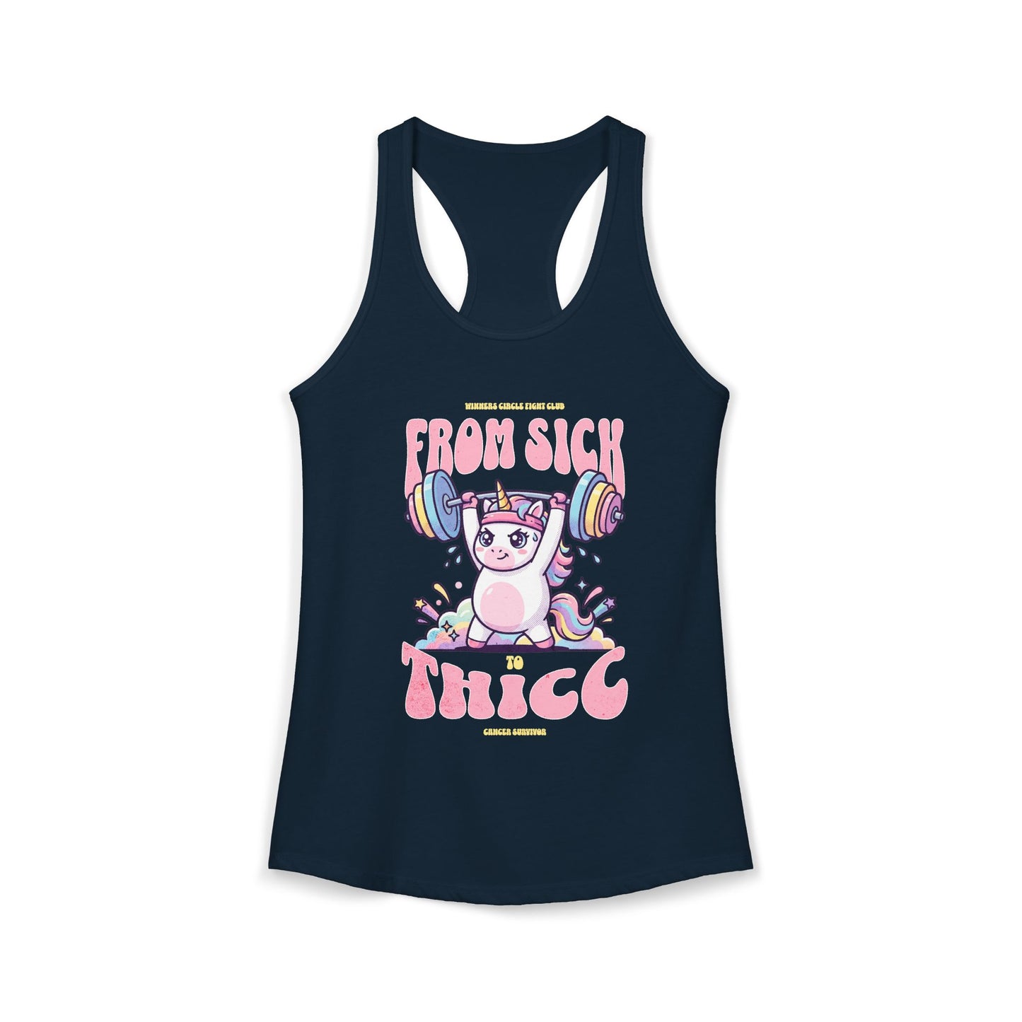 Sick 2 Thicc - Racerback Tank (Women's)