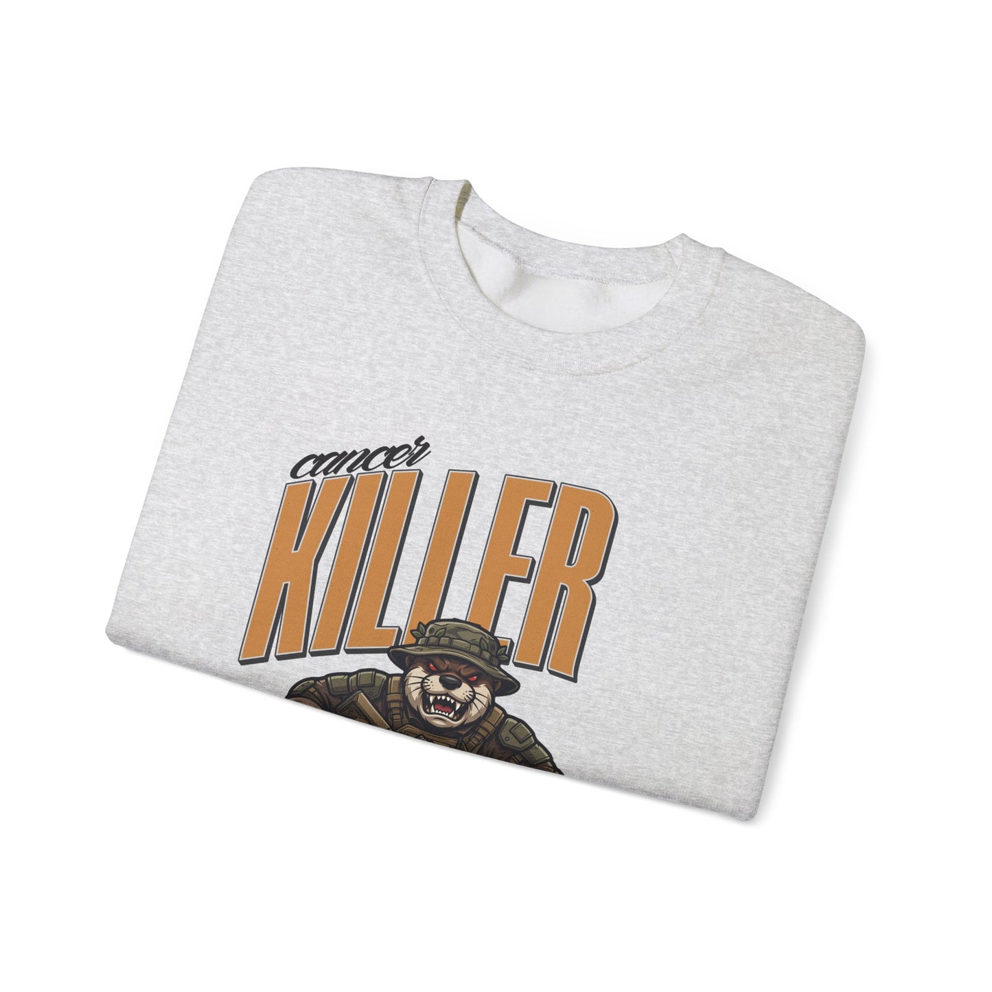 Cancer Killer Otter - Crewneck Sweatshirt