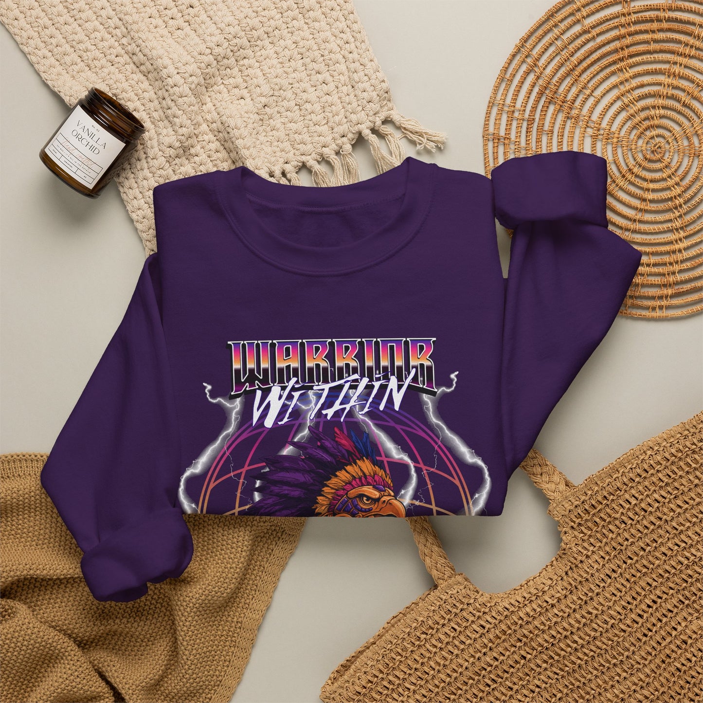 Warrior Within (Aztec Alt) - Crewneck Sweatshirt