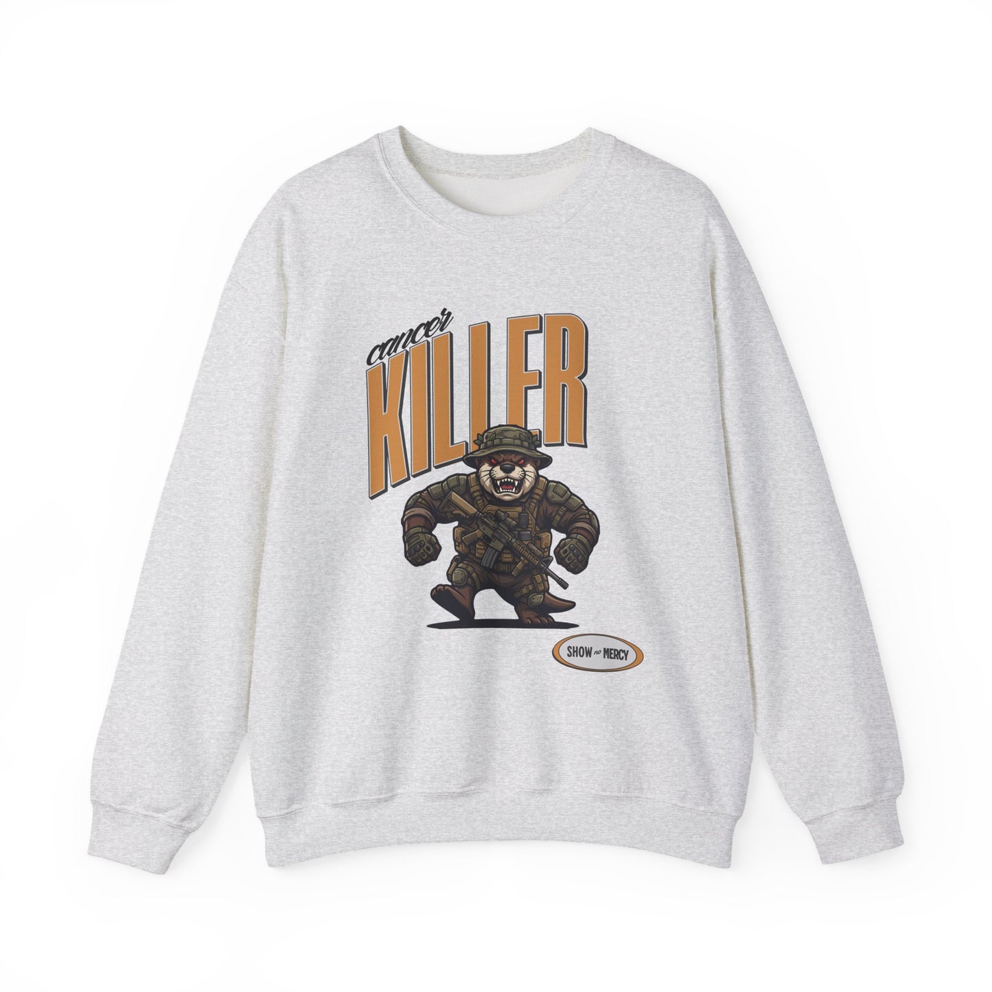 Cancer Killer Otter - Crewneck Sweatshirt