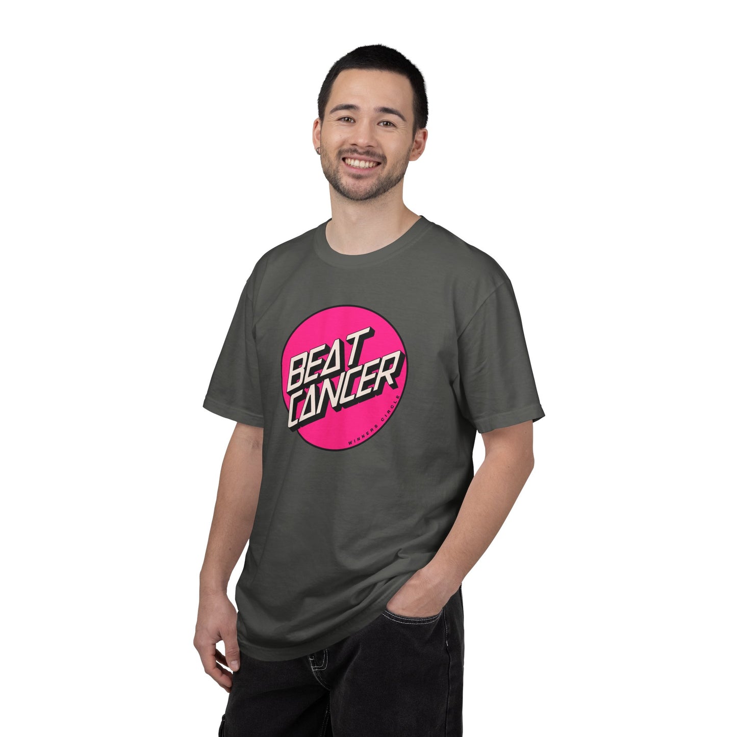 Beat Cancer Pink Logo - T-Shirt