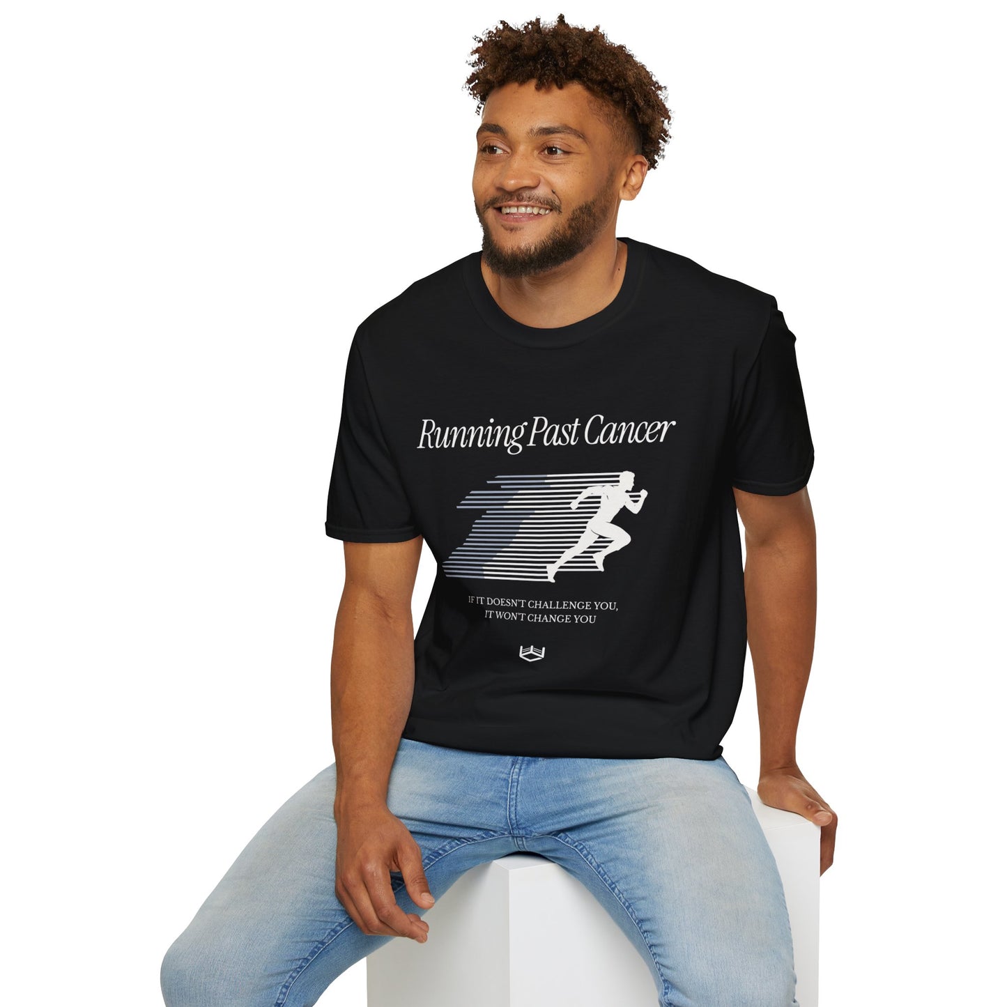 Running Past Cancer (Male) - T-Shirt