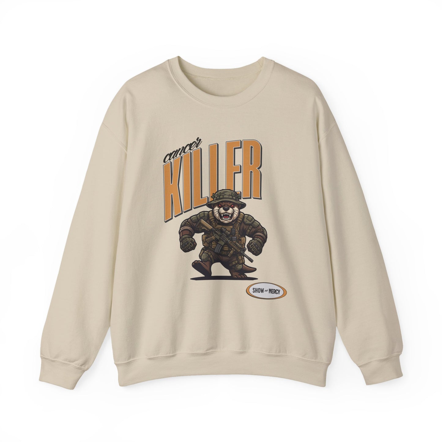 Cancer Killer Otter - Crewneck Sweatshirt