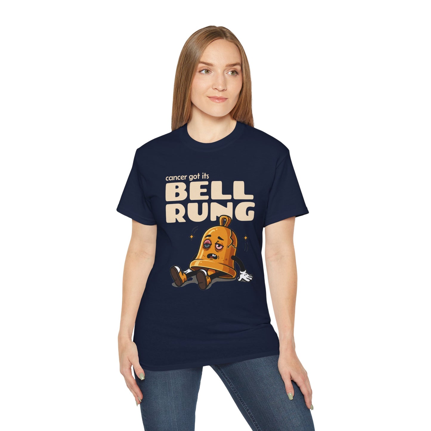 Cancer Got It's Bell Rung Unisex Cotton Shirt
