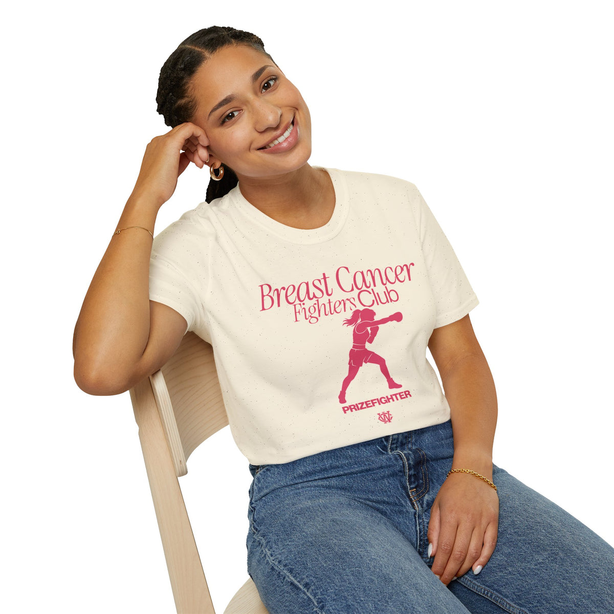 Breast Cancer Fighter - Softstyle T-Shirt