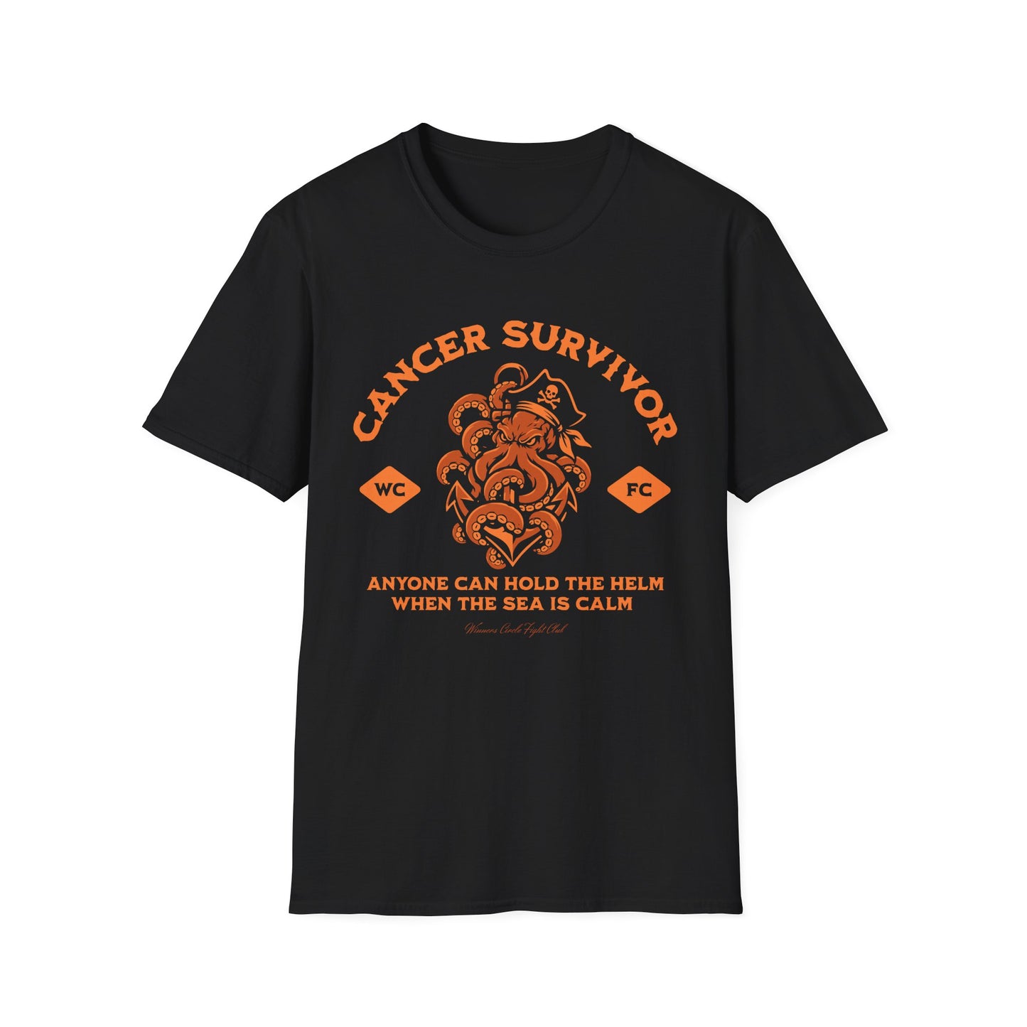 Calm Seas (Orange) - Unisex Soft Tee