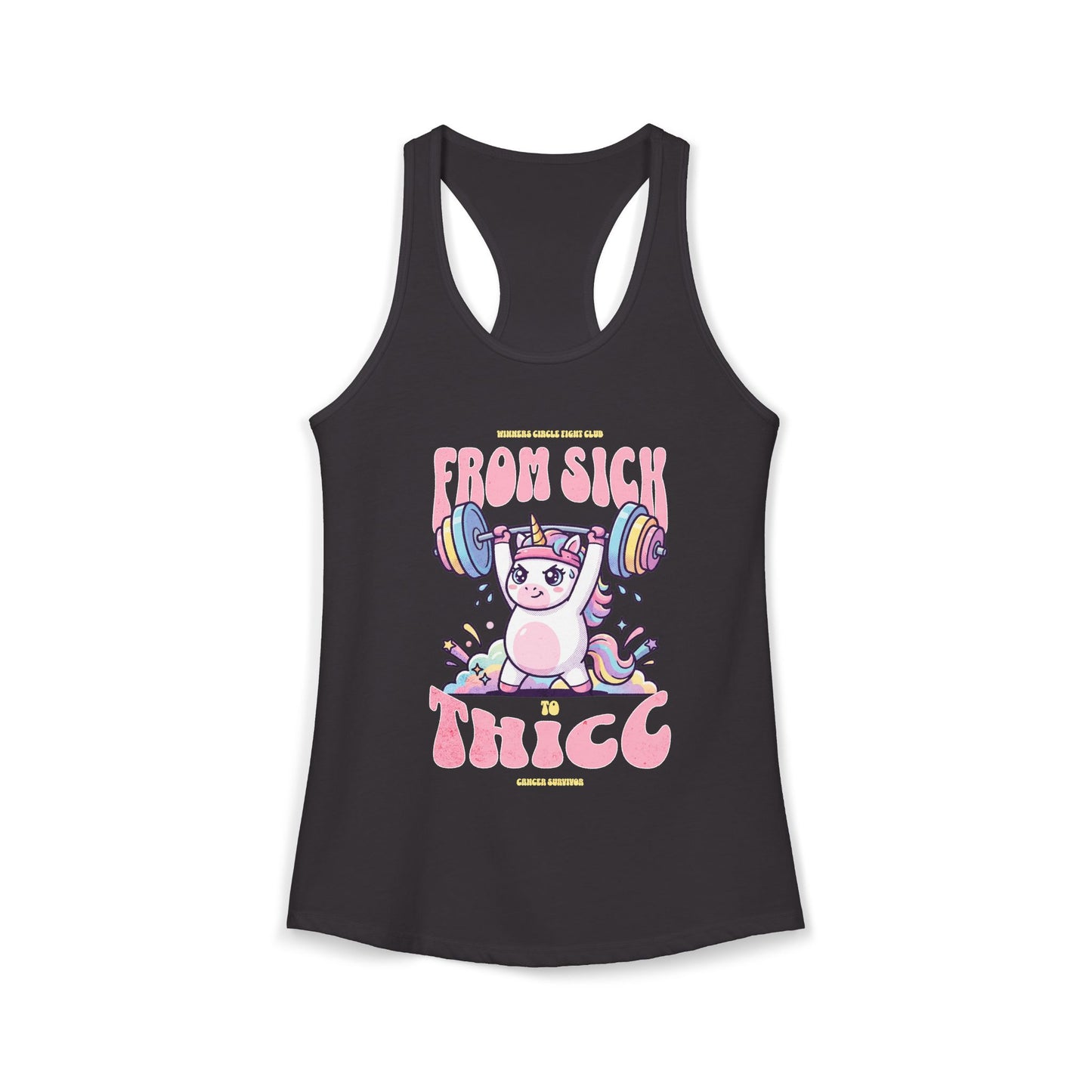 Sick 2 Thicc - Racerback Tank (Women's)
