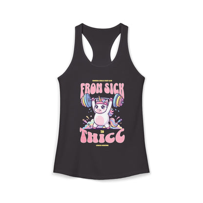 Sick 2 Thicc - Racerback Tank (Women's)