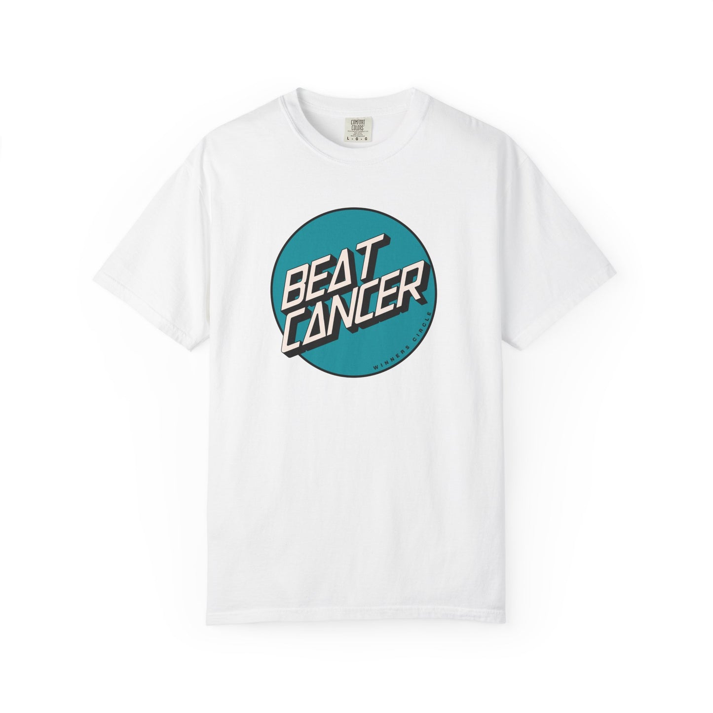 Beat Cancer Teal Logo - T-Shirt