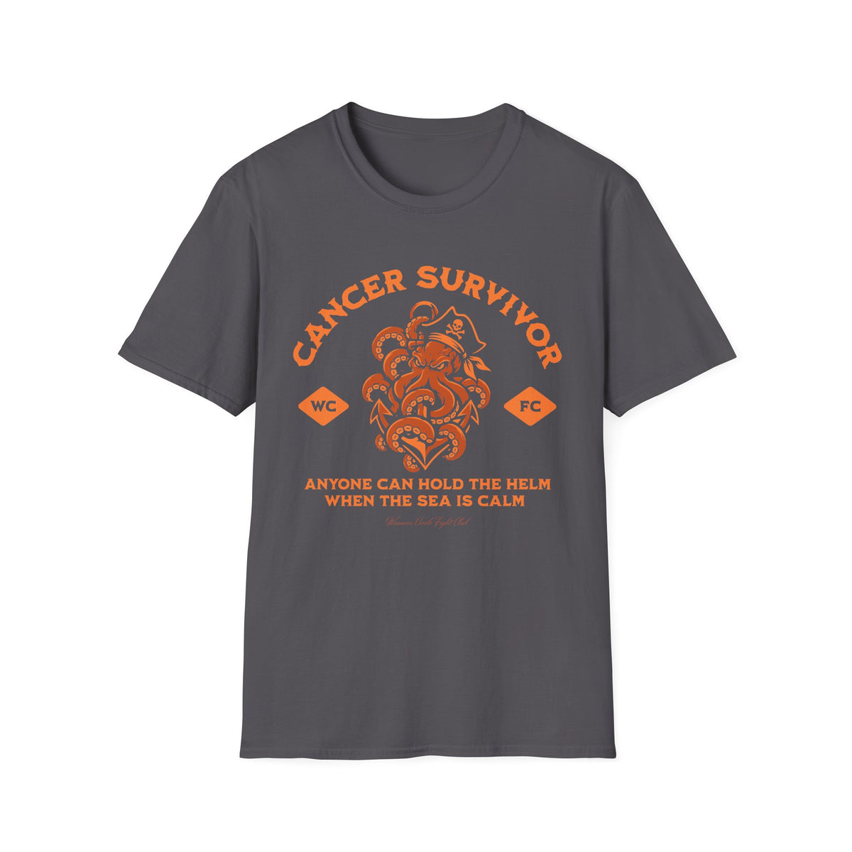 Calm Seas (Orange) - Unisex Soft Tee