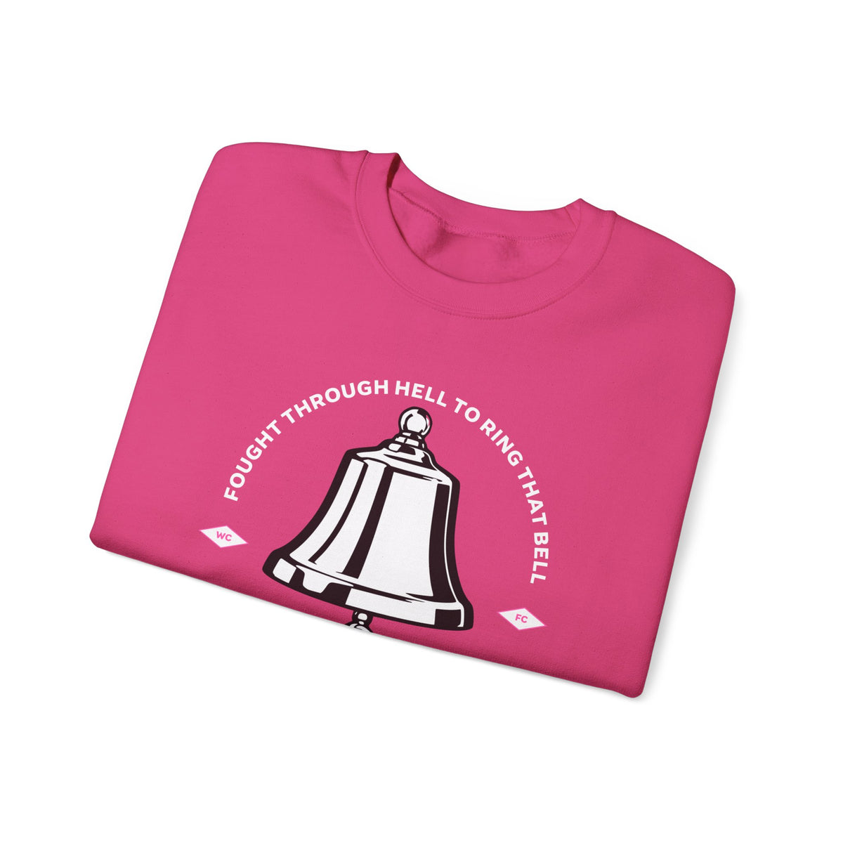 Bell Ringer (Pink) - Women's Heavy Blend™ Crewneck Sweatshirt