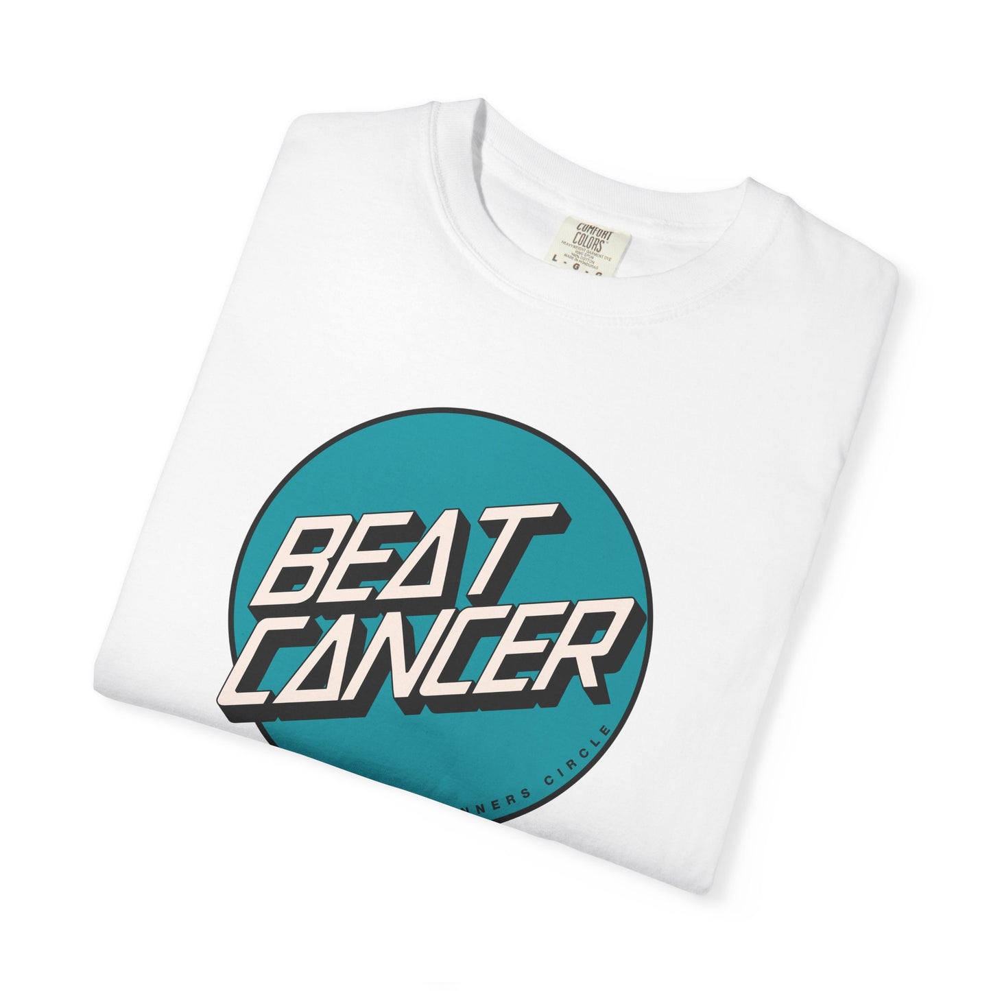 Beat Cancer Teal Logo - T-Shirt