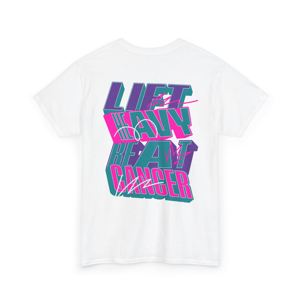 Lift Heavy Beat Cancer Thyroid (Men's) - Heavy Cotton Tee