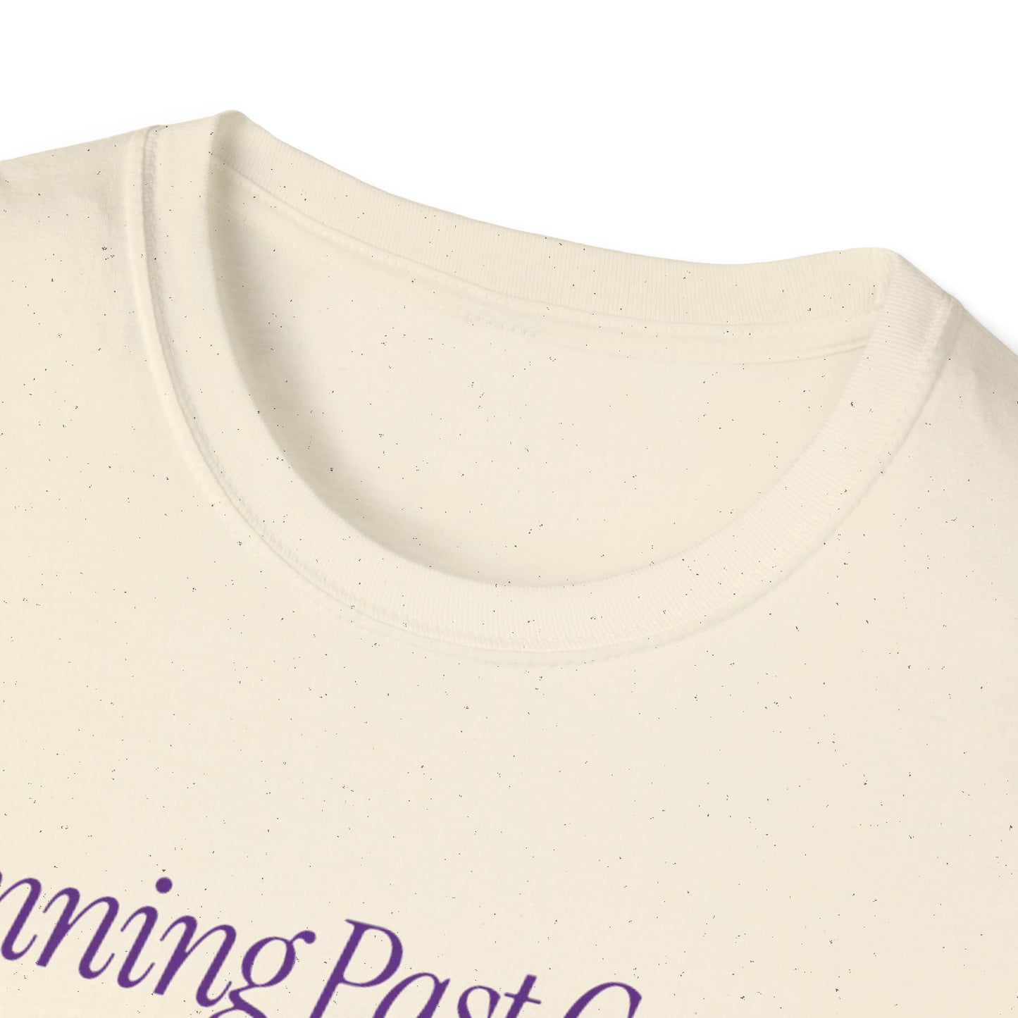 Running Past Cancer (Male) Purple Graphic - T-Shirt