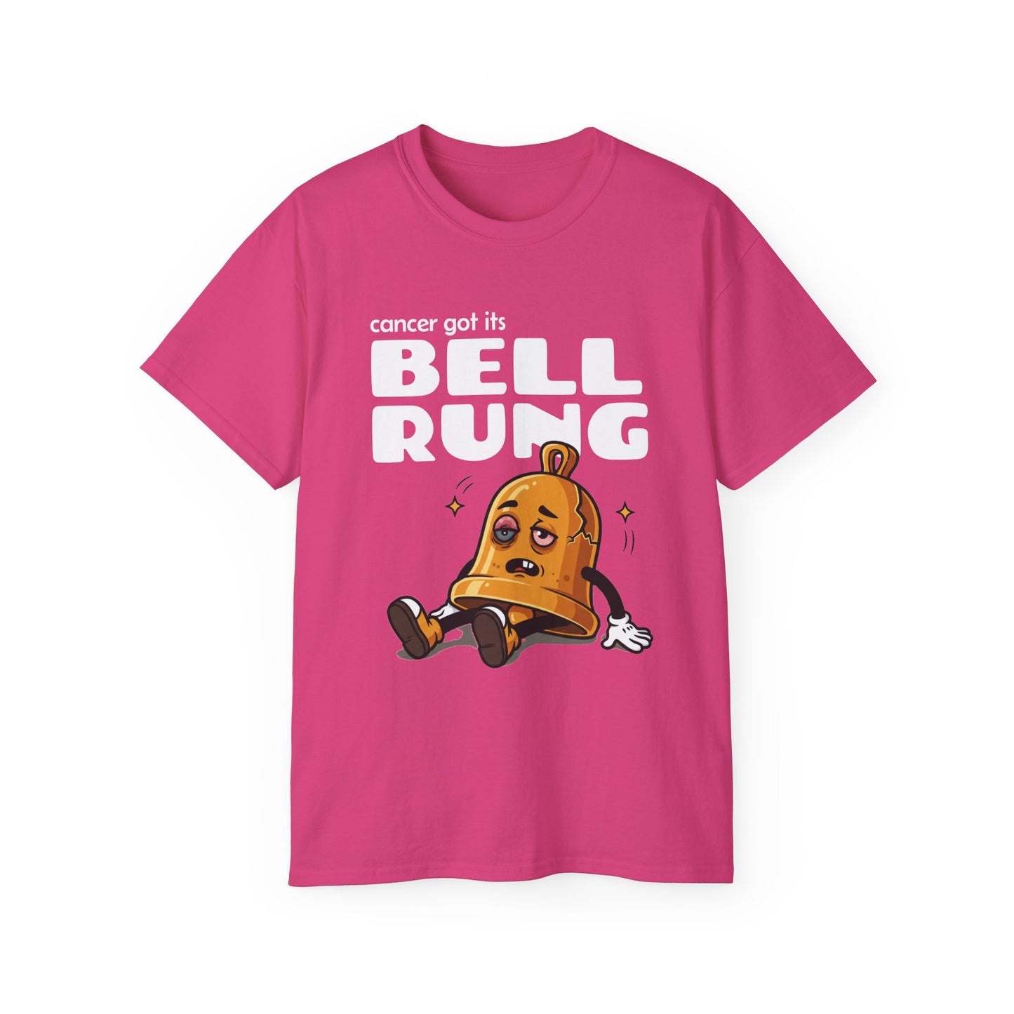 Cancer Got It's Bell Rung Unisex Cotton Shirt