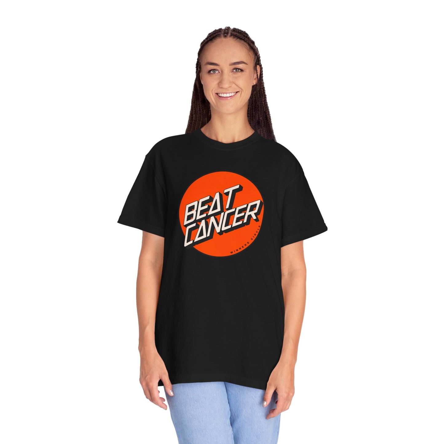 Beat Cancer Orange Logo - T-Shirt