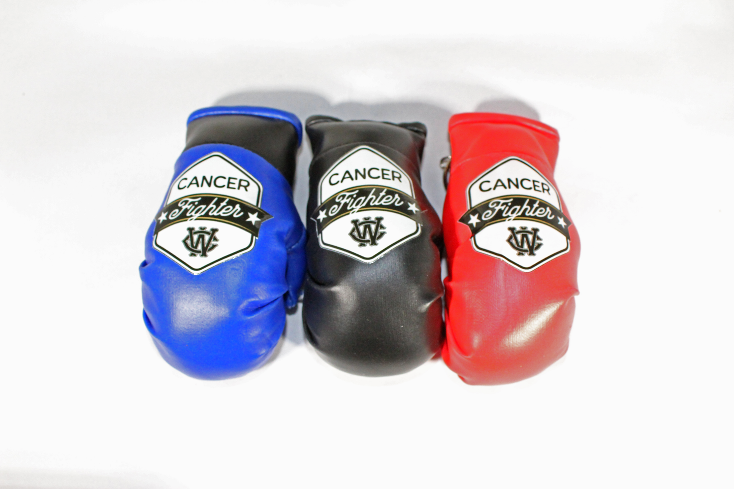 Cancer Fighter Glove Keychain